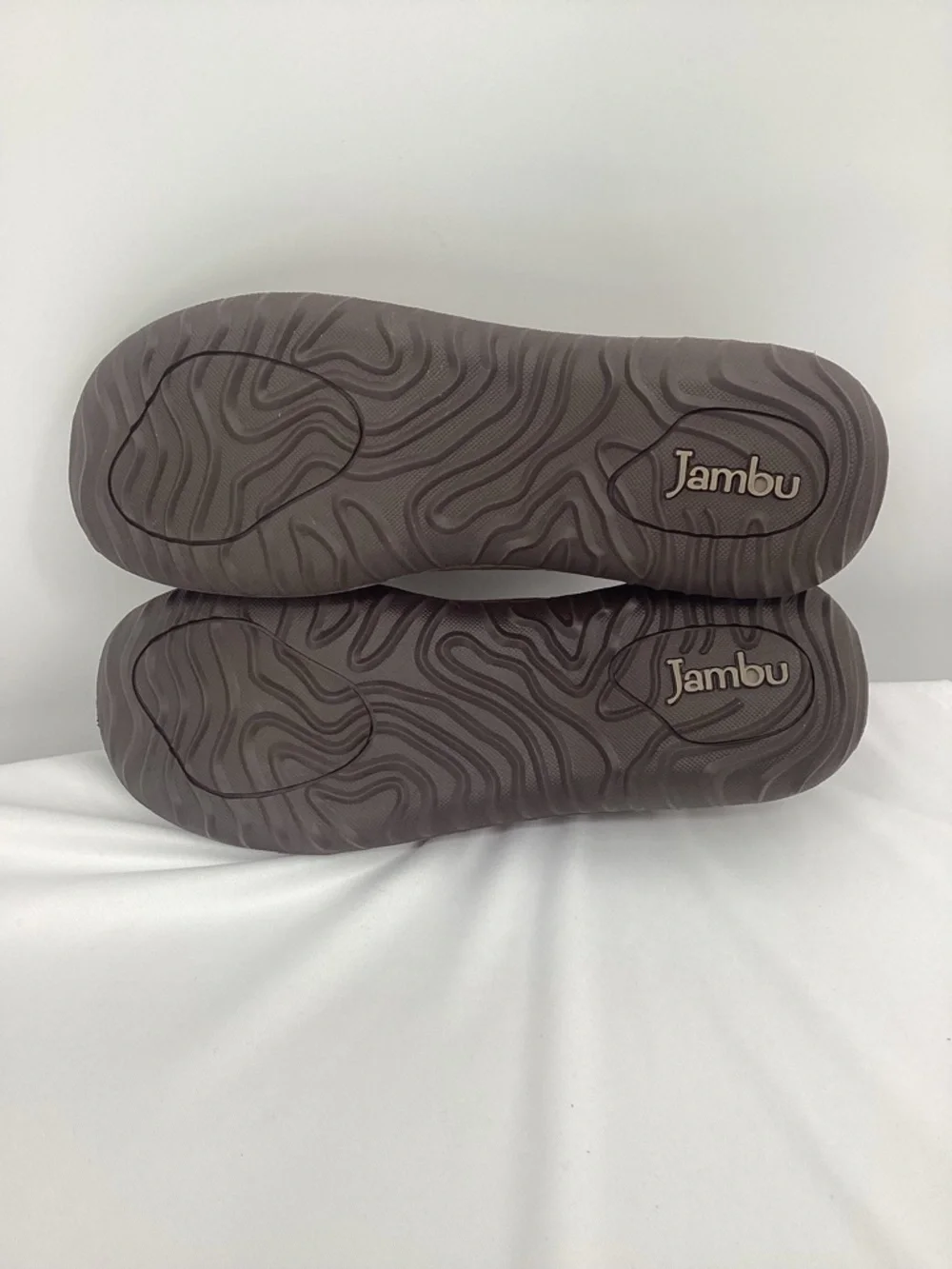 Jambu Ezra Women's Taupe Mary Jane Flats with Strap